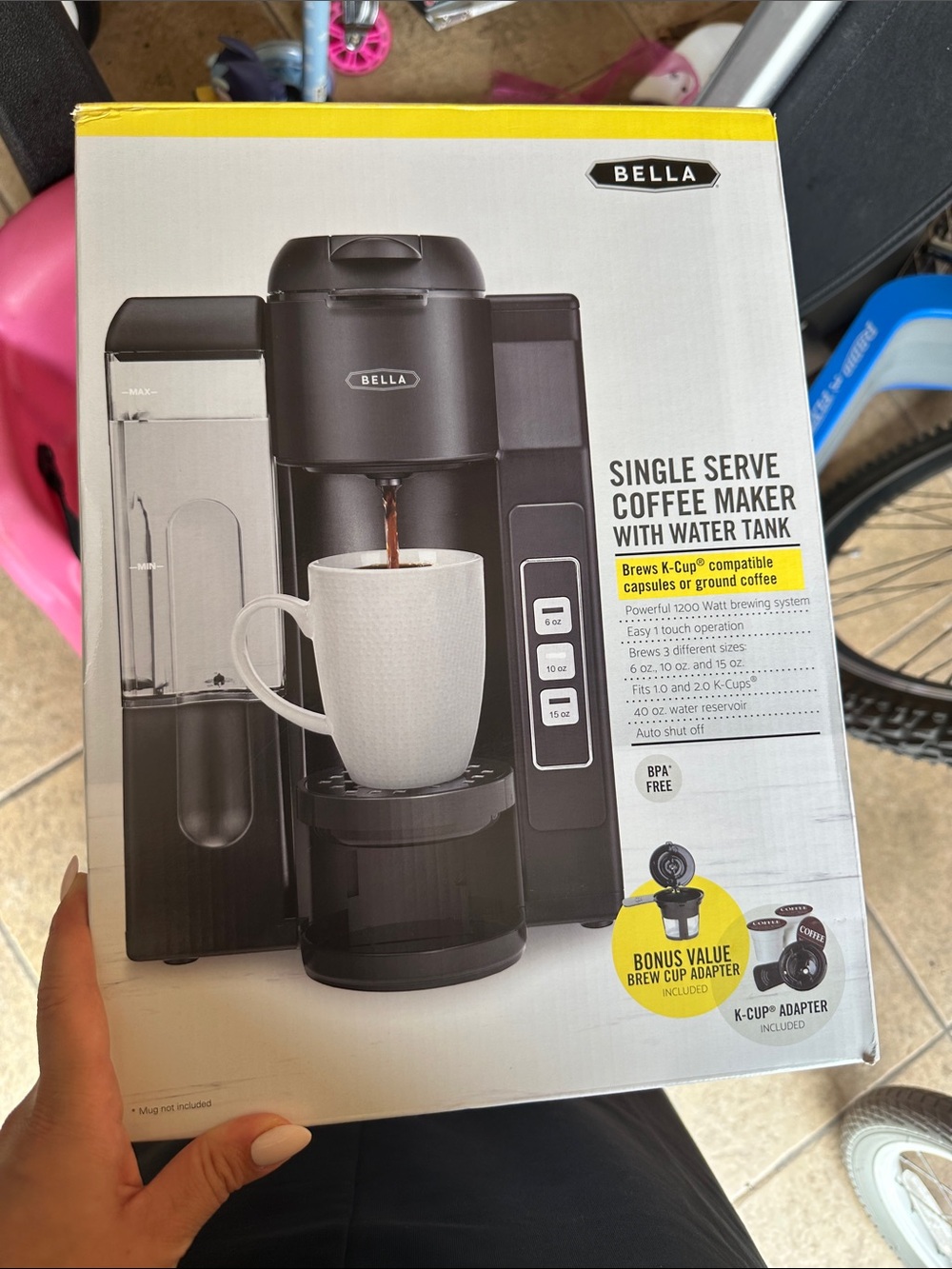 Bella coffee maker